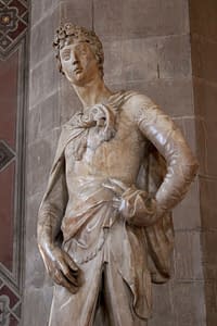 David by Donatello, 1408, today at Bargello Museum.