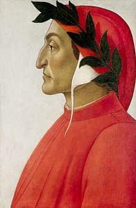 Dante Alighieri (Portrait by Sandro Botticelli, private collection)
