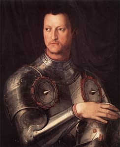 Cosimo I de'Medici, founder of Uffizi Gallery