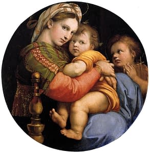 Raphael, Madonna of the Chair (1513), Palatine Gallery