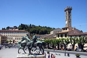 Fiesole, main piazza