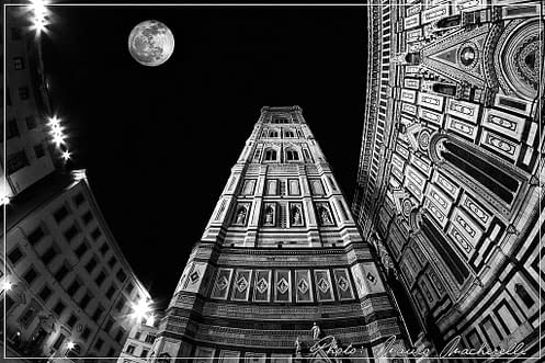 A stunning perspective of Giotto's campanile