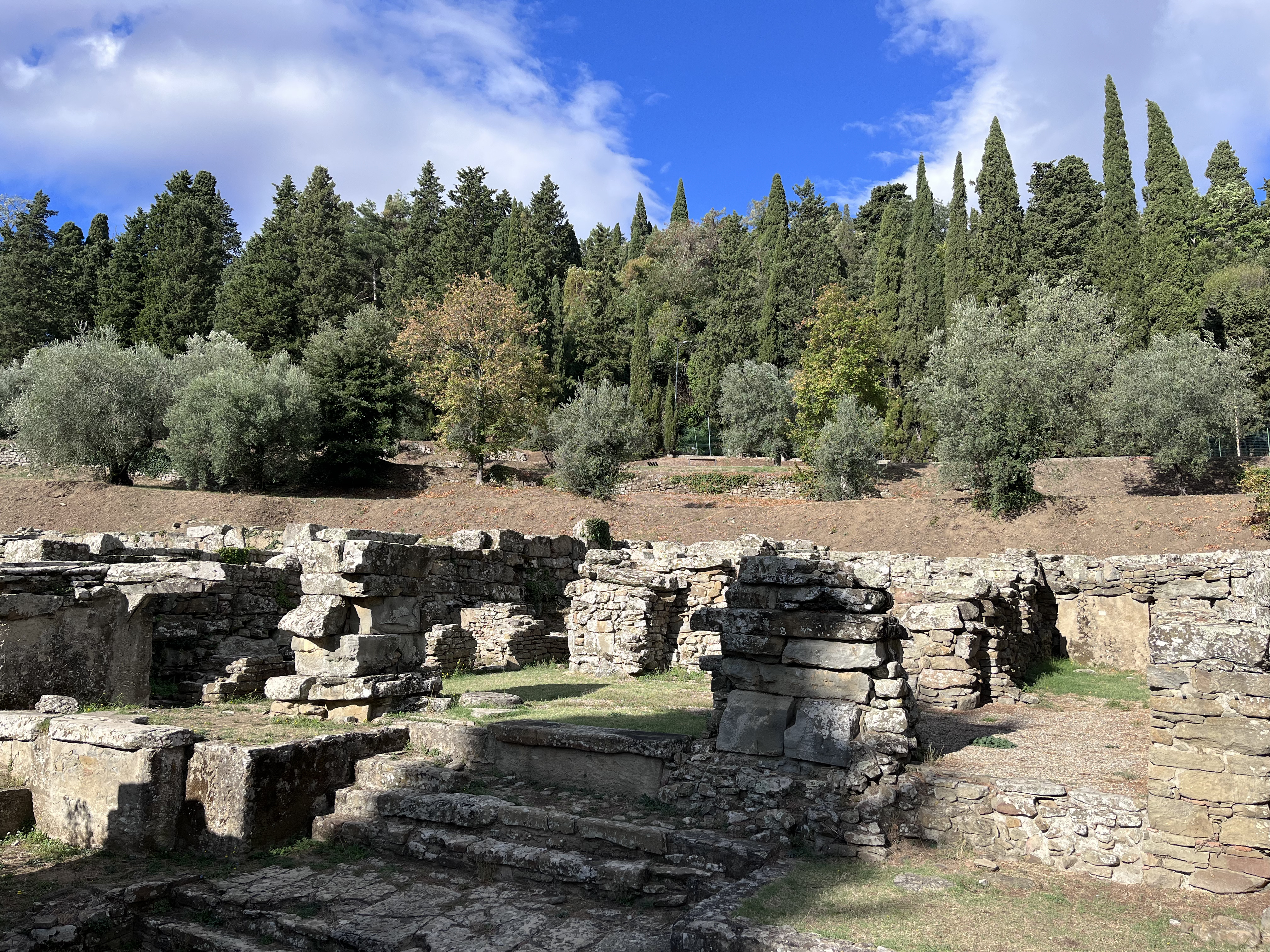 The Etruscan Temple of Fiesole