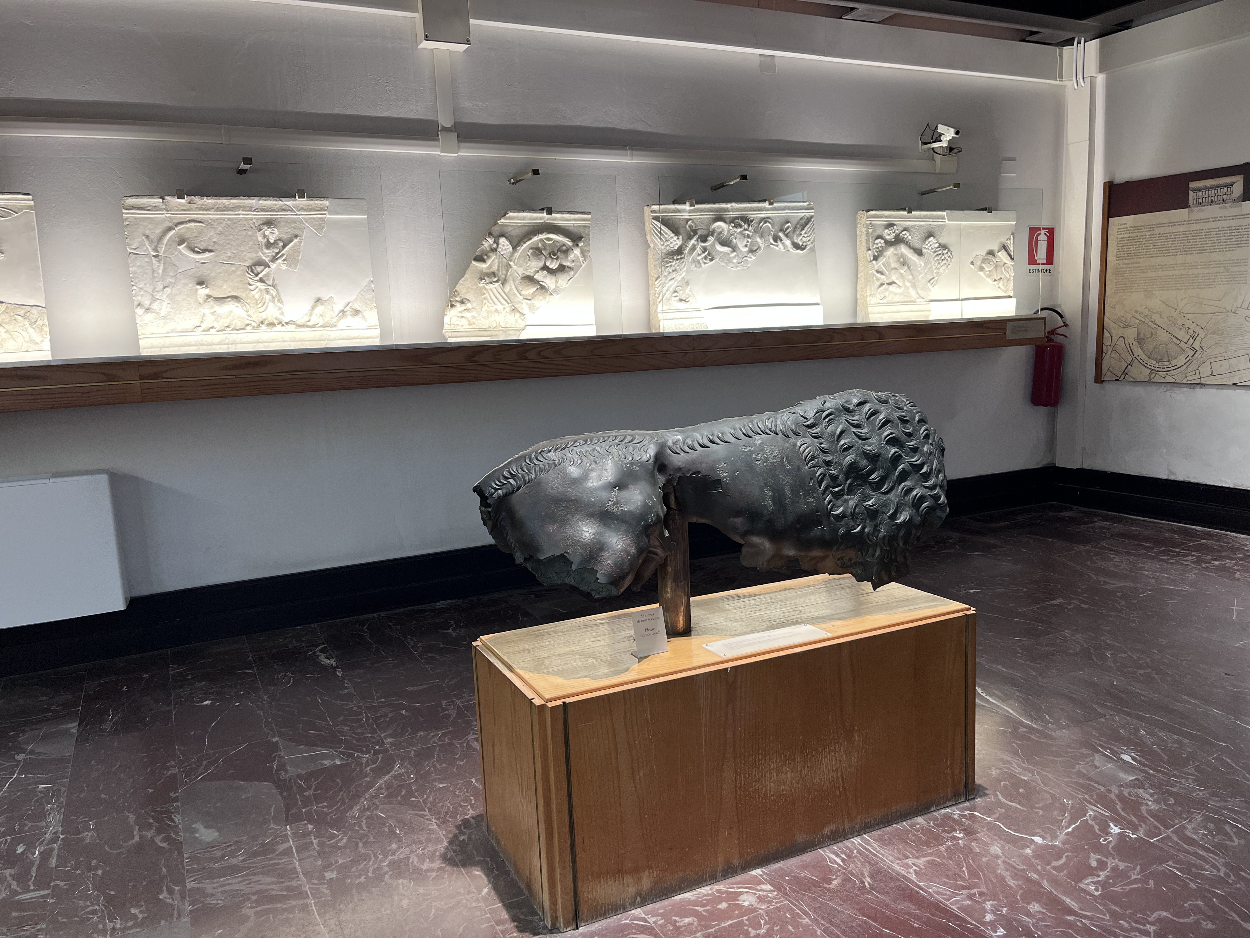 History of Fiesole. the she-wolf of the Archeological Museum