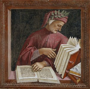Dante Alighieri by Luca Signorelli (Orvieto Cathedral, 1499-1502)